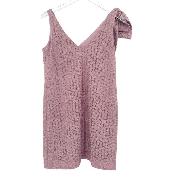 Dress The Population Mini Shift Dress In Purple - Picture 2 of 4